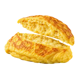 Омлет с лососем и овощами