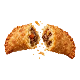 Пирожок с мясом и рисом