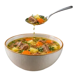 Куриный суп с вермишелью